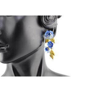 Michael Michaud Morning Glory Dangle Post Earrings